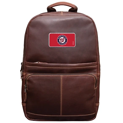 Brown Washington Nationals Color Logo Plate Kannah Canyon Backpack