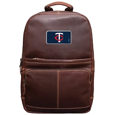 Brown Minnesota Twins Color Logo Plate Kannah Canyon Backpack