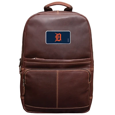 Brown Detroit Tigers Color Logo Plate Kannah Canyon Backpack