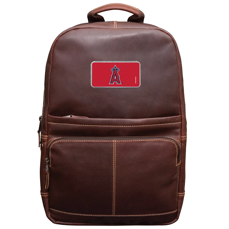 Brown Los Angeles Angels Color Logo Plate Kannah Canyon Backpack