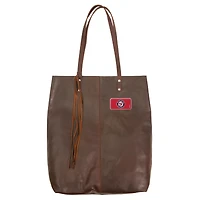 Brown Washington Nationals Color Logo Plate Mee Canyon Tote
