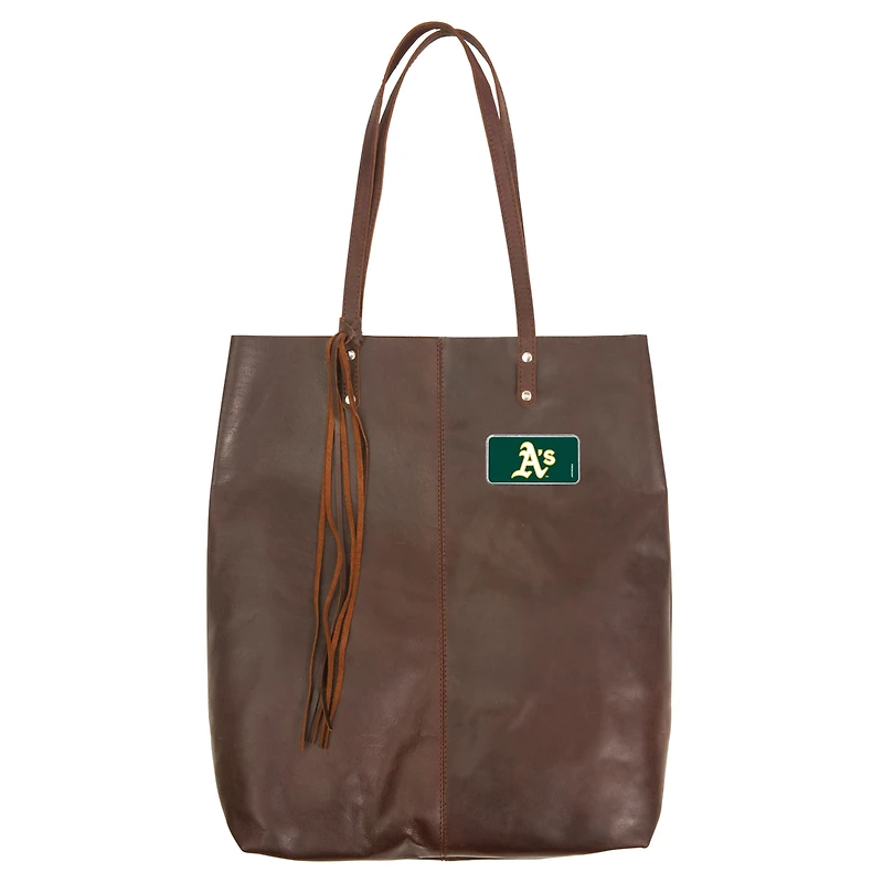 Brown Athletics Color Logo Plate Mee Canyon Tote