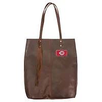 Brown Cincinnati Reds Color Logo Plate Mee Canyon Tote