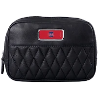 Black Philadelphia Phillies Color Logo Plate Brea Canyon Zurich Leather Cross Body Bag