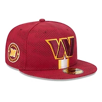 Men's New Era  Burgundy Washington Commanders 2024 Sideline 59FIFTY Fitted Hat
