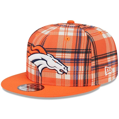 Men's New Era Orange Denver Broncos 2024 Sideline Statement 9FIFTY Snapback Hat