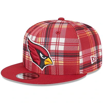 Men's New Era Cardinal Arizona Cardinals 2024 Sideline Statement 9FIFTY Snapback Hat