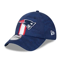 Men's New Era Navy New England Patriots 2024 Sideline 39THIRTY Flex Hat