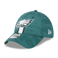 Men's New Era Midnight Green Philadelphia Eagles 2024 Sideline 39THIRTY Flex Hat