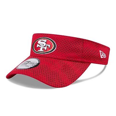 Men's New Era  Scarlet San Francisco 49ers 2024 Sideline Visor