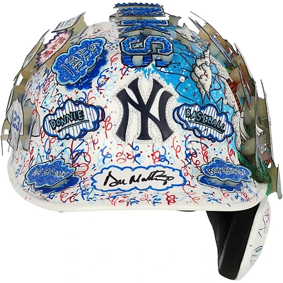 Don Mattingly New York Yankees Autographed Alternate Chrome Rawlings Mach Pro Replica Batting Helmet - Fanatics Exclusive - Art by Charles Fazzino - GL68085476
