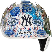 Don Mattingly New York Yankees Autographed Alternate Chrome Rawlings Mach Pro Replica Batting Helmet - Fanatics Exclusive - Art by Charles Fazzino - GL68085476