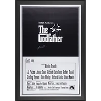 Al Pacino The Godfather Autographed Framed 27" x 40" Movie Poster