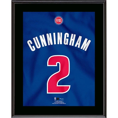 Cade Cunningham Detroit Pistons 10.5" x 13" Jersey Number Sublimated Player Plaque