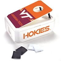 White Virginia Tech Hokies 40-Can Cornhole Cooler