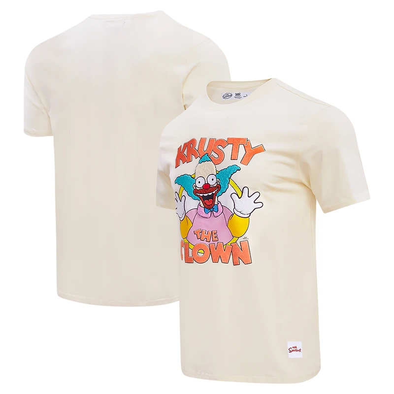 Men's Freeze Max  Natural The Simpsons Krusty The Clown T-Shirt