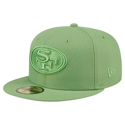 Men's New Era Green San Francisco 49ers Color Pack 59FIFTY Fitted Hat