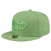 Men's New Era Green San Francisco 49ers Color Pack 59FIFTY Fitted Hat