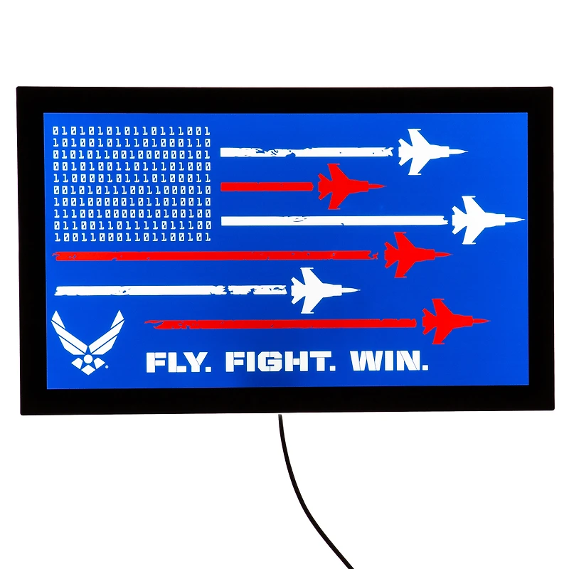 Space Force Rectangle LED Wall Sign