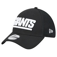 Men's New Era Black New York Giants Main Neo 39THIRTY Flex Hat