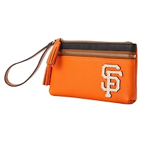 Dooney & Bourke San Francisco Giants Infield Double-Zip Wristlet