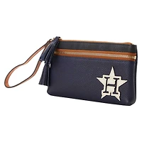 Dooney & Bourke Houston Astros Infield Double-Zip Wristlet