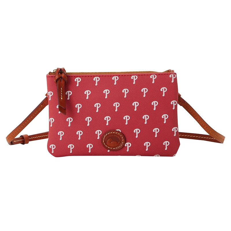 Dooney & Bourke Philadelphia Phillies Top Zip Crossbody Purse