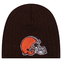 Infant New Era Brown Cleveland Browns Mini Knit Hat