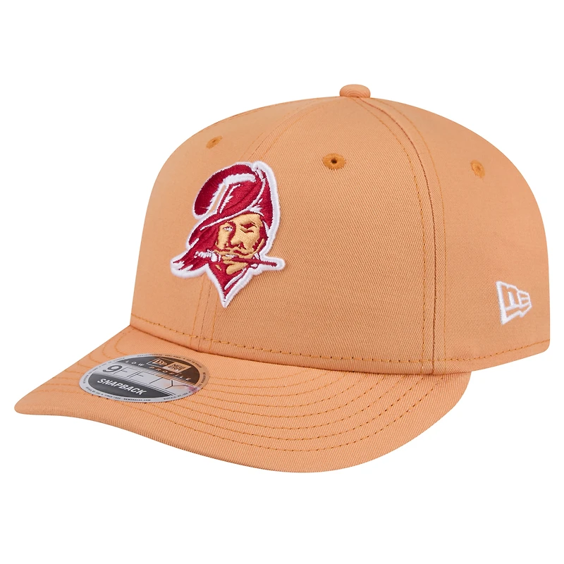 Men's New Era Orange Tampa Bay Buccaneers  Main Low Profile 9FIFTY Snapback Hat