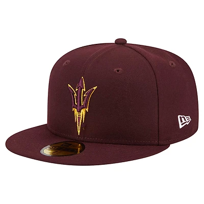 Men's New Era Maroon Arizona State Sun Devils 59FIFTY Fitted Hat
