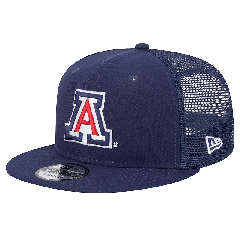 Men's New Era Navy Arizona Wildcats 9FIFTY Trucker Snapback Hat