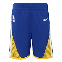 Preschool Nike Royal Golden State Warriors Icon Replica Shorts