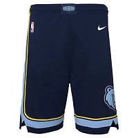 Youth Nike Navy Memphis Grizzlies Swingman Performance Shorts – Icon Edition