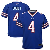 Youth Nike James Cook III Royal Buffalo Bills Game Jersey