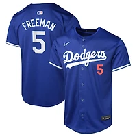 Youth Nike Freddie Freeman Royal Los Angeles Dodgers Alternate Limited Player Jersey