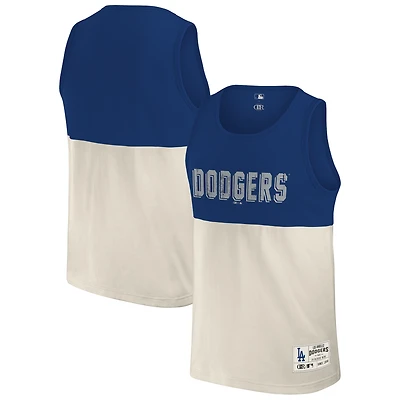 Men's Darius Rucker Collection by Fanatics Royal Los Angeles Dodgers Colorblock Tank Top