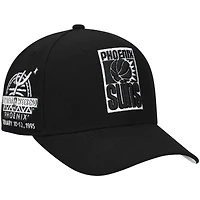 Men's Mitchell & Ness Black Phoenix Suns Panda Adjustable Hat