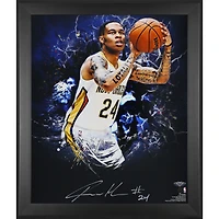 Jordan Hawkins New Orleans Pelicans Autographed Framed 20" x 24" In Focus Photograph