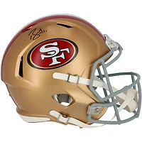 Brandon Aiyuk San Francisco 49ers Autographed Faithful to the Bay Speed Replica Helmet