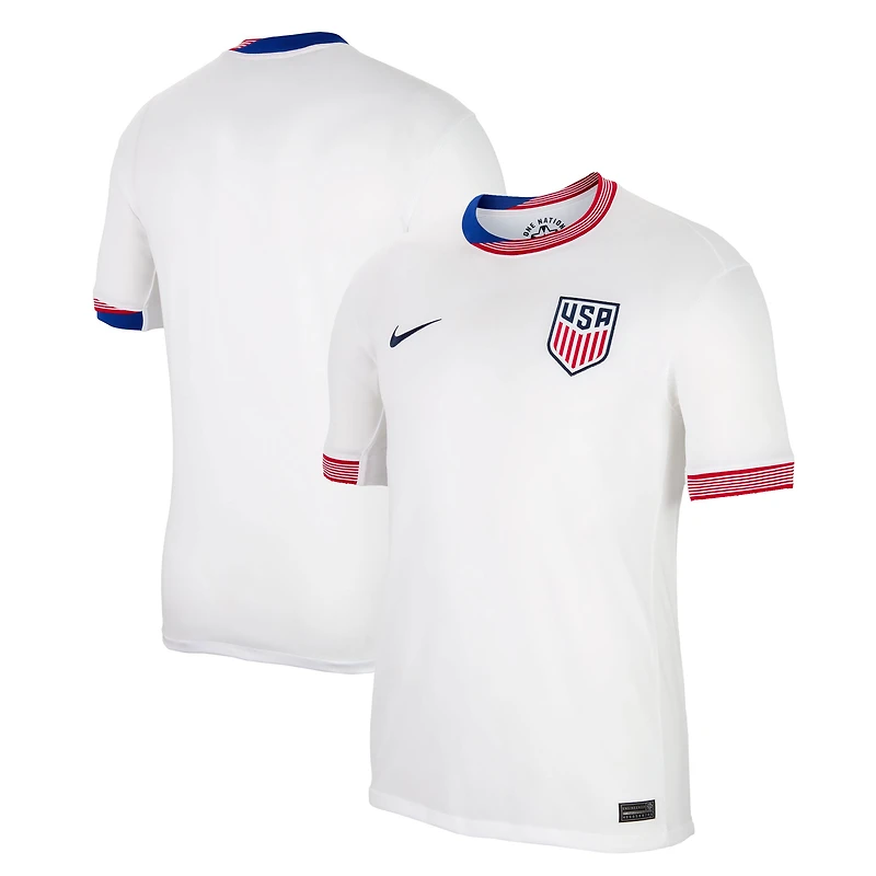 Men's Nike White USMNT 2024 Home Replica Jersey