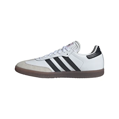 Men's adidas White Samba Indoor Soccer Shoes