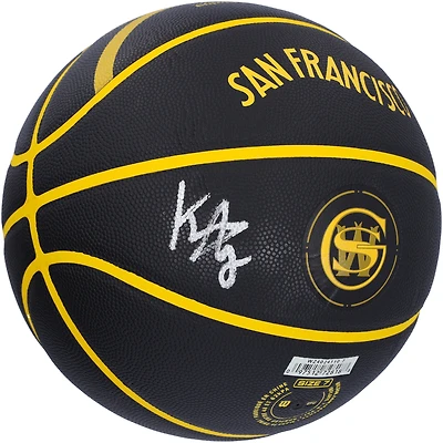 Jonathan Kuminga Golden State Warriors Autographed Wilson 2023-24 City Edition Collector's Basketball