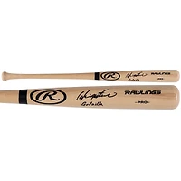 Hideki Matsui New York Yankees Autographed Rawlings Blonde Pro Model Bat with "Godzilla" Inscription