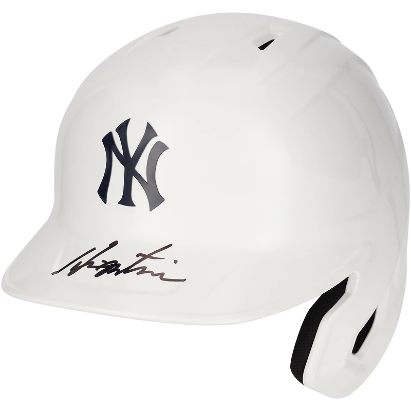 Hideki Matsui New York Yankees Autographed Alternate Chrome Rawlings Mach Pro Replica Batting Helmet - Fanatics Exclusive