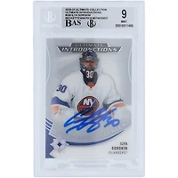 Ilya Sorokin New York Islanders Autographed 2020-21 Upper Deck Ultimate Collection Introductions #UI-6 Beckett Fanatics Witnessed Authenticated 9/10 Rookie Card