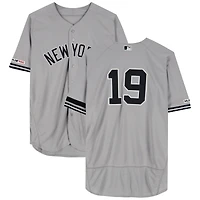 Masahiro Tanaka New York Yankees Game-Used #19 Gray Jersey vs. Arizona Diamondbacks on May 1, 2019