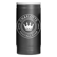 Charlotte FC 12oz. Powder Coat Slim Can Coolie