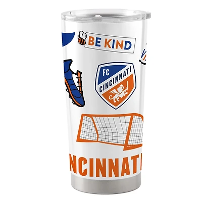 FC Cincinnati 20oz. Stainless Steel Tumbler