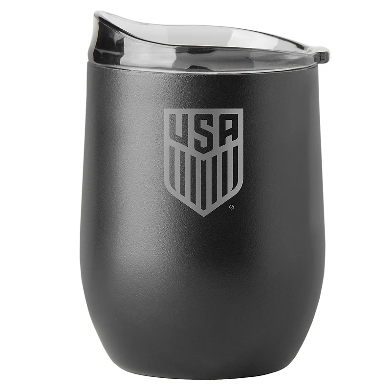 USMNT 16 oz. Powder Coat Curved Tumbler