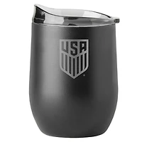 USMNT 16 oz. Powder Coat Curved Tumbler